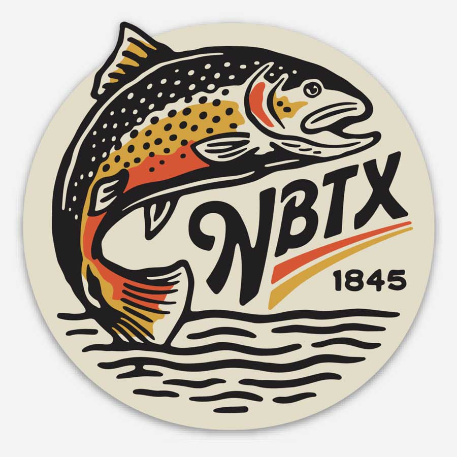 River Road Clothing NBTX Sticker / Large