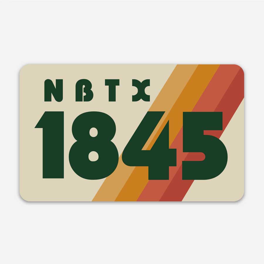 River Road Clothing NBTX Sticker / Large