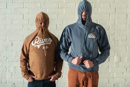 RIVER ROAD CLOTHING CO. Hoodie River Road Logo Hoodie | Brown