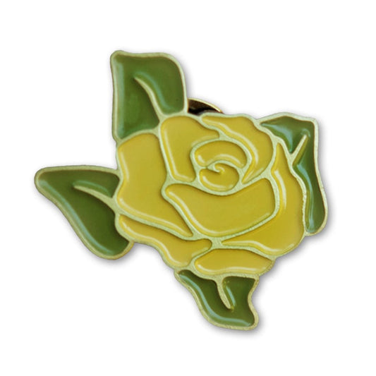 RIVER ROAD CLOTHING Drinkware & Accessories Yellow Rose Pin