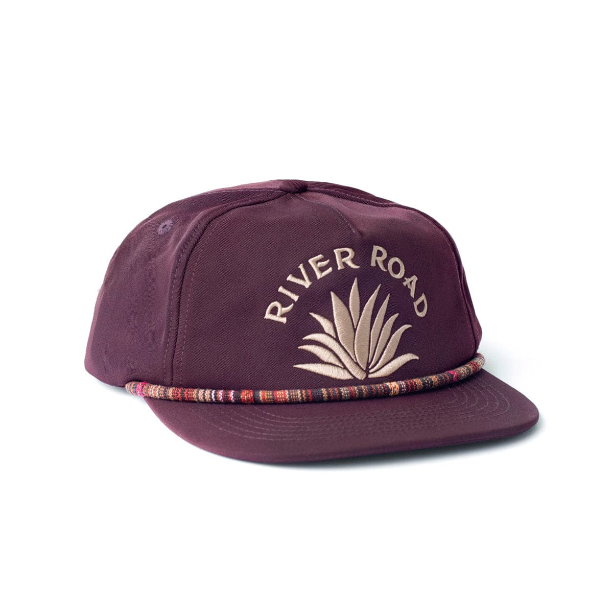 RIVER ROAD CLOTHING Hats Agave Fiesta Snapback Hat | Plum