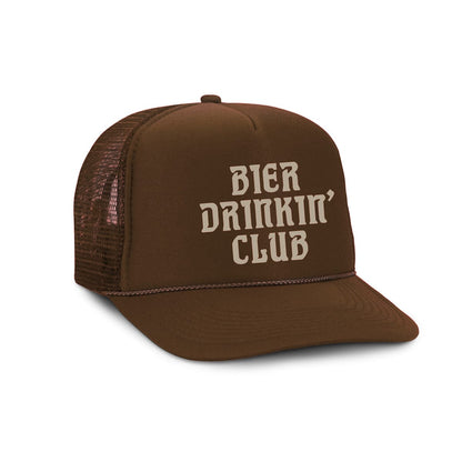 RIVER ROAD CLOTHING Hats Bier Drinkin' Club Oktoberfest Foam Trucker Hat | 2 Color Options