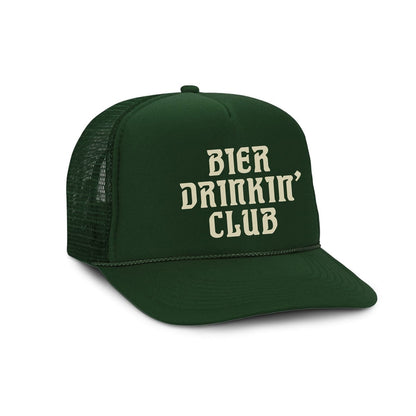 RIVER ROAD CLOTHING Hats Bier Drinkin' Club Oktoberfest Foam Trucker Hat | 2 Color Options