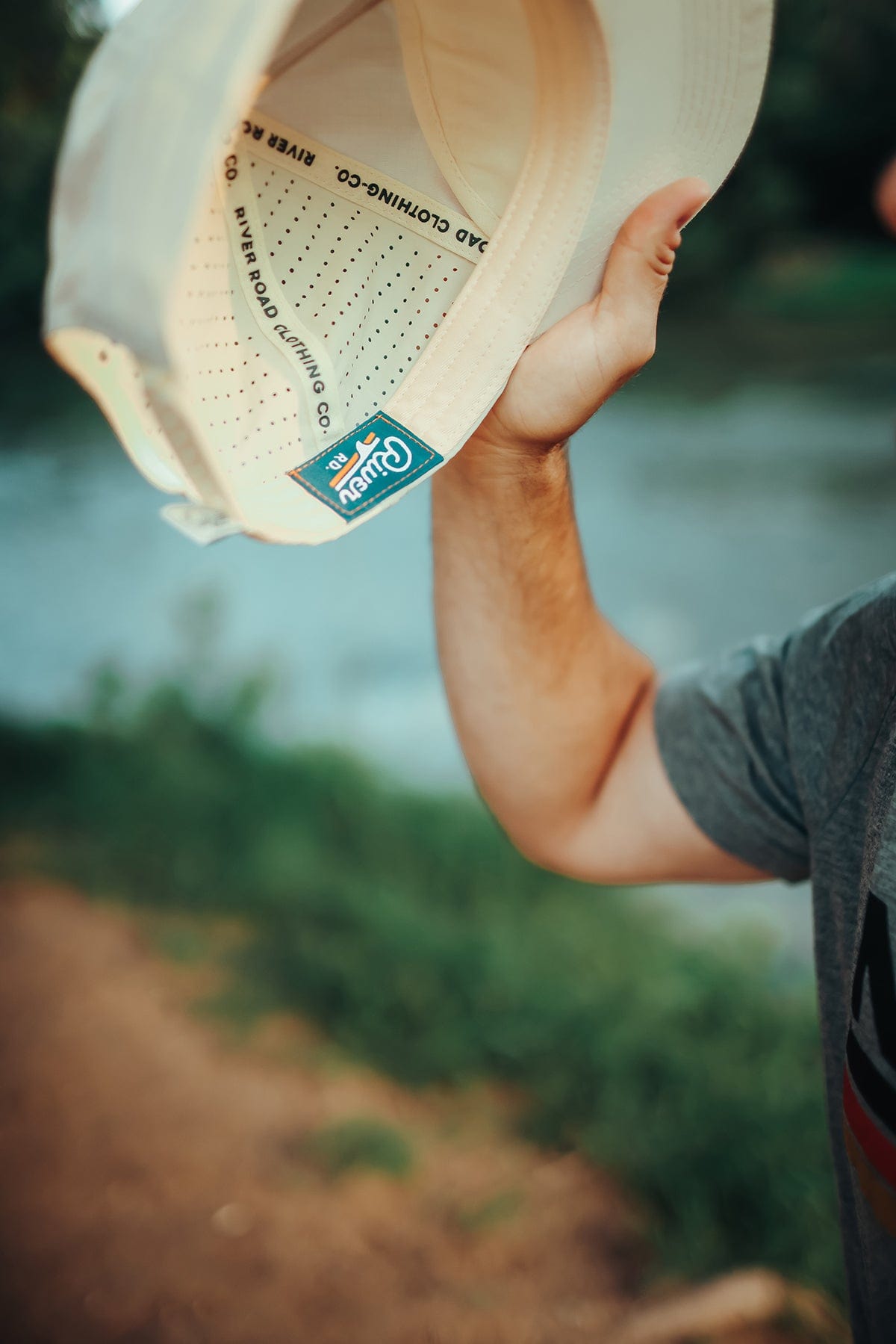 RIVER ROAD CLOTHING Hats Rainbow Trout Snapback Hat