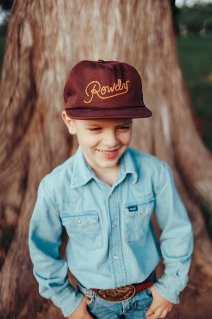 RIVER ROAD CLOTHING Hats Rowdy Snapback Hat (Youth)