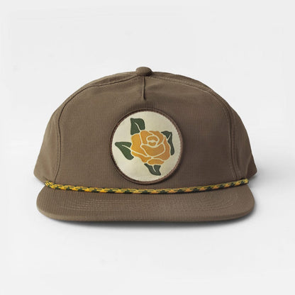 RIVER ROAD CLOTHING Hats Yellow Rose Snapback Rope Hat