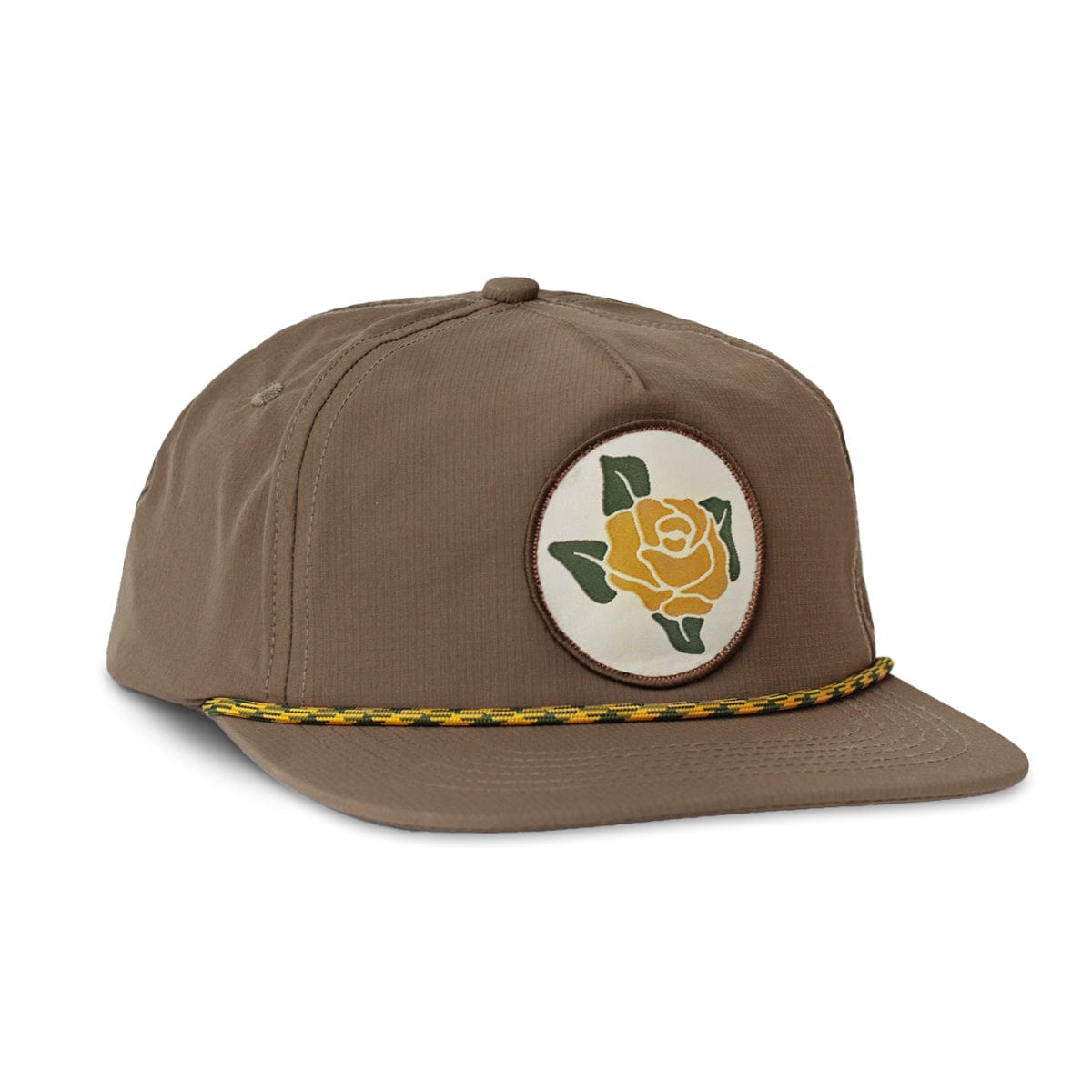 RIVER ROAD CLOTHING Hats Yellow Rose Snapback Rope Hat