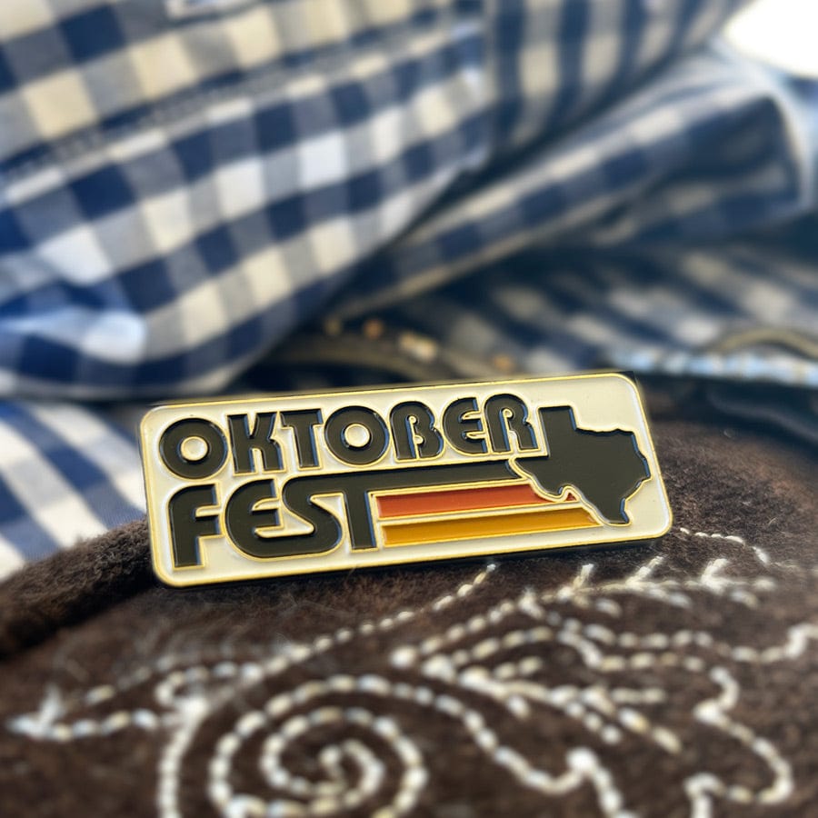 RIVER ROAD CLOTHING PIn Oktoberfest Texas Lapel Pin