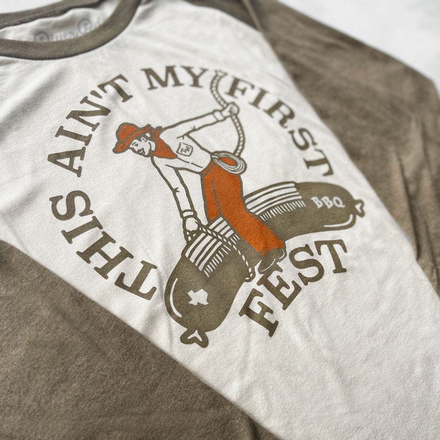 RIVER ROAD CLOTHING Shirts First Fest Texas BBQ | Raglan