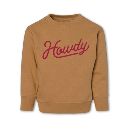 RIVER ROAD CLOTHING Shirts Howdy Sweatshirt (Youth) | Coyote