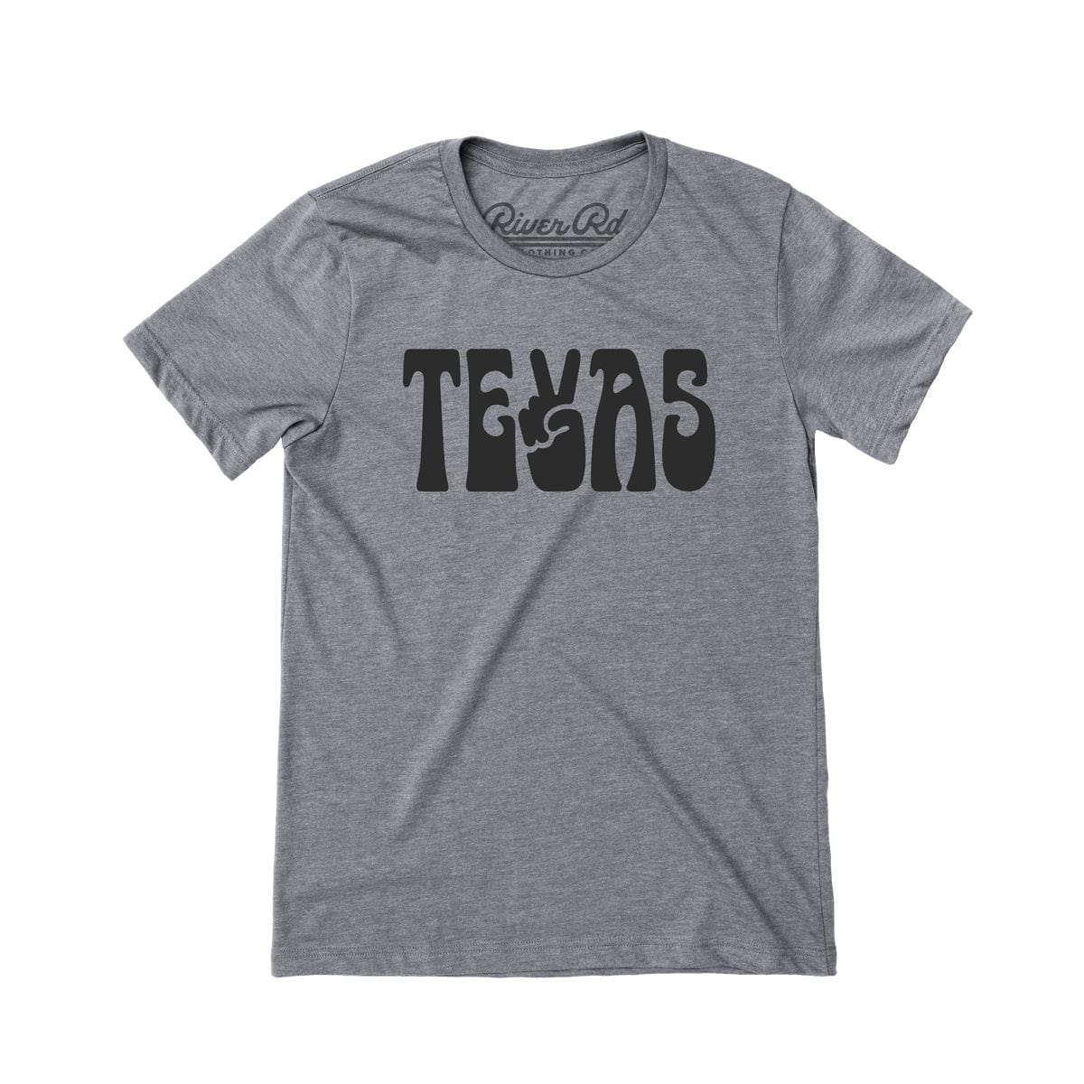 RIVER ROAD CLOTHING Shirts Peace Texas | Grey