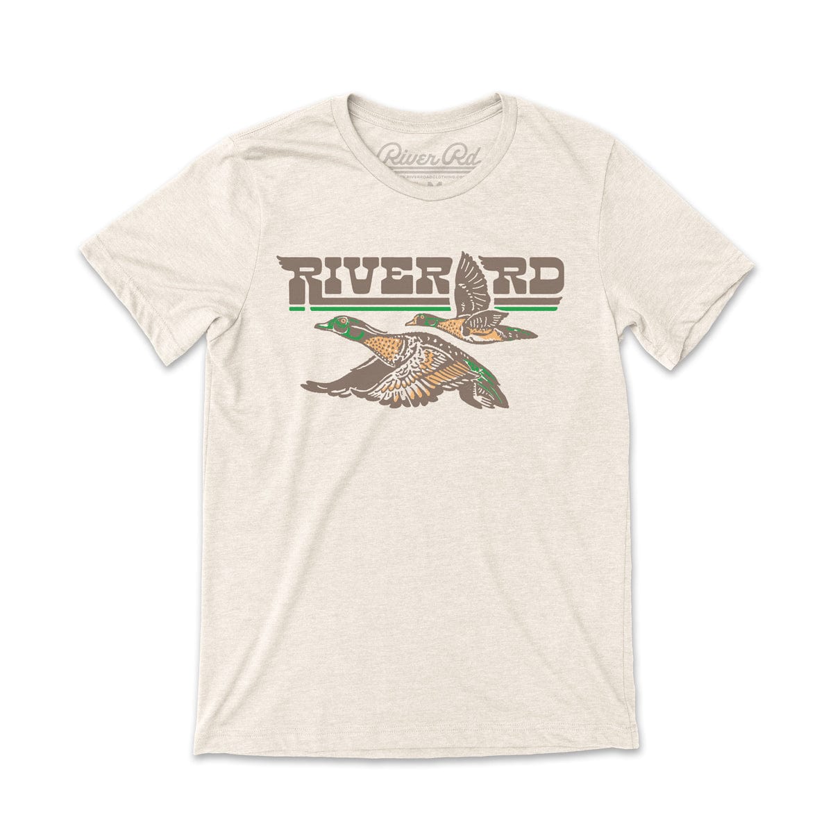 RIVER ROAD CLOTHING Shirts S / Oat River Road Ducks | 2 Color Options