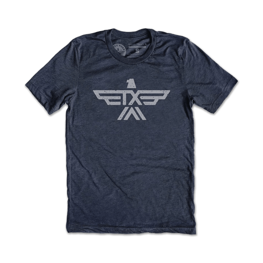 RIVER ROAD CLOTHING Shirts Texas Thunderbird | Navy