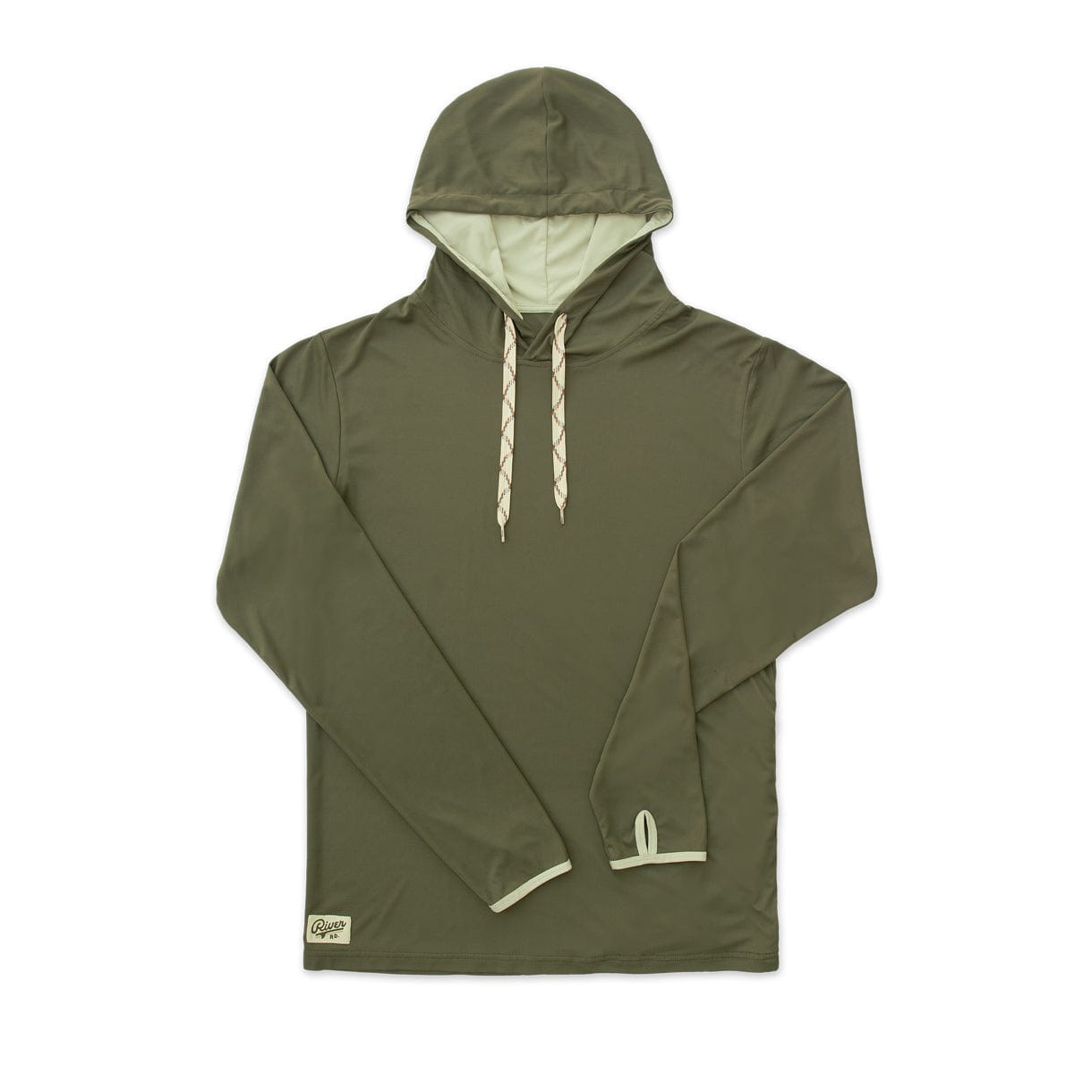 RIVER ROAD CLOTHING Shirts UPF Drift Hoodie | Moss Green