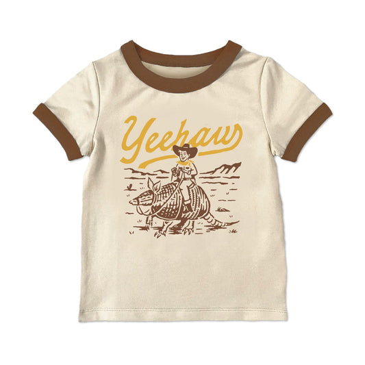 RIVER ROAD CLOTHING Shirts Yeehaw (Youth) | Vintage Ringer