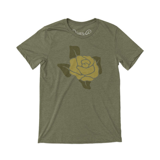 RIVER ROAD CLOTHING Shirts Yellow Rose Of Texas | Olive