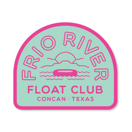 RIVER ROAD CLOTHING Stickers Frio River Float Club Sticker