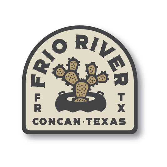 RIVER ROAD CLOTHING Stickers Frio River Tube Sticker