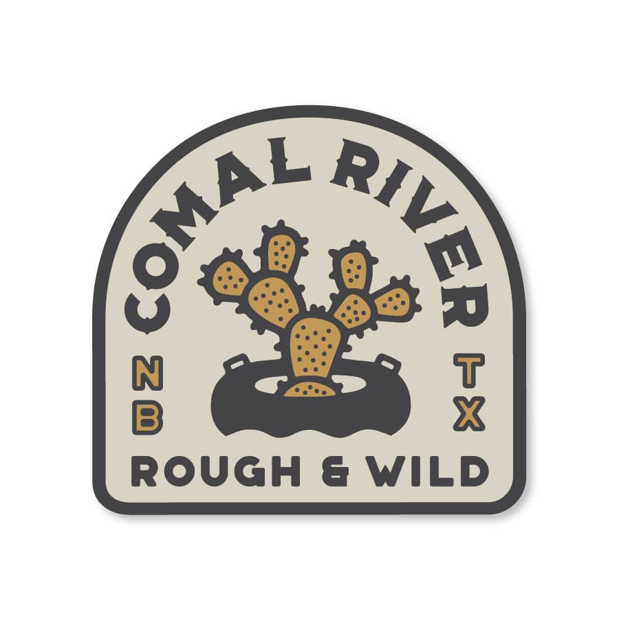 RIVER ROAD CLOTHING Stickers Wild Comal Sticker